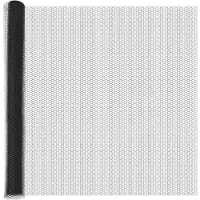 vidaXL zeshoekig gaashek met grondbevestiging 10 x 1,5 m Grijs Mesh