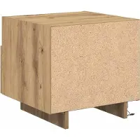 vidaXL Nachtkastje 2 st Artisan Eiken 40 x 39 x 37 cm Bewerkt hout