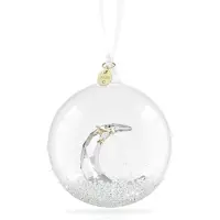 Swarovski Kerstbal Ornament Annual Edition 2025 5701865 | Wit decoratieobject voor kerst en feestdagen | glinsterende kristallen sfeer