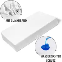 Totsy Baby Hoeslaken Kinderwagen Baby Hoeslakenset Set van 3: 50x90 cm - 2x lakenset + 1x waterdichte matrasbeschermer - Babybed Accessoires voor Kinderbedje Aanschuifbed Wiegje 55 x 90