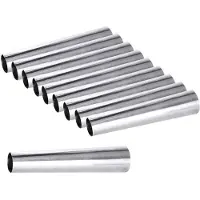 Orion - Bakvormen Set - Roestvrij - 10 cm - Metalen Vormpjes