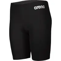 Arena - Boy's Team Swim Jammer Solid - Zwembroek 116, zwart