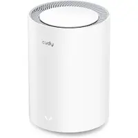Cudy M3600 WiFi 7 Mesh Systeem, set van 1 BE3600 Dual-Band, 2,0 GHz Quad-Core CPU, 1x 1G WAN, 2x 1G LAN