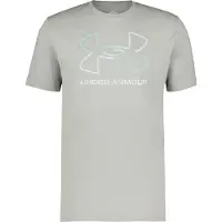 Under Armour UA GL FOUNDATION UPDATE SS-GRY Heren Sportshirt - Grijs - Enamel Blauw - Illusion Groen