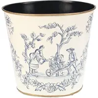 Meander Prullenbak OV Toile, 26,5x23,5x25cm