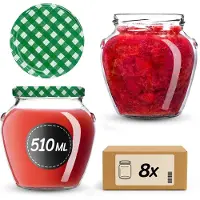 Kadax Amphora Pot 82 mm 510 ml + deksel wz16 Grid
