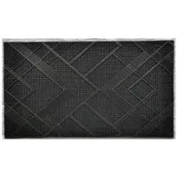 Universeel Universele Rubberen Deurmat 40x60 cm met Geometrisch Patroon