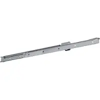 Fulterer RVS ladegeleider 2163 - 400 mm | draagkracht tot 50 kg | deels uittrekbaar | set van 2 |