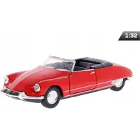 Dromader DS 19 Cabriolet Modelauto Rood 1:34