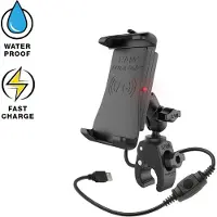 RAM Quick-Grip waterproof draadloze telefoonoplader Tough-Claw