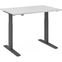 Hjh OFFICE PRO XMKA 12 G - Grijs 120x80 Tafelhoogte I Elektrisch in hoogte verstelbaar