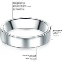 Männerglanz Ring zilver