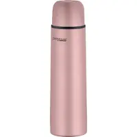 Thermos RVS fles 1L - Roze/Goud - Lange Warmtebehoud