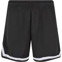 Urban Classics Broek zwart / wit