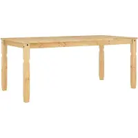 Syfax Eettafel Corona 180x90x75 cm massief grenenhout