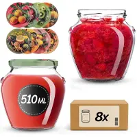 Kadax Amphora Pot 82 mm 510 ml + deksel 82 mm Exotics