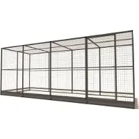 Glorenza Noa - Kattenren - Aluminium - Antraciet - 484x176x193 cm