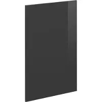 Vicco R-Line Keukenfront – 39.6 x 71.3 cm meubelfront voor de hoekonderkast Antraciet Hoogglans