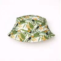 Ducksday - zonnehoed - baby - groen - oranje - jungle - toucan - 8/14 jaar