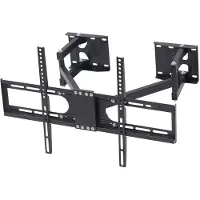 UNHO TV-muurbeugel - 32-65 inch hoek-tv-muurbeugel - draaibaar en kantelbaar - VESA van 200x 100 tot 600x400 - tot 35 kg