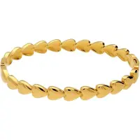 Lucardi Armband 'Herz' goud