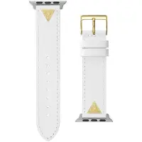 GUESS Apple Band (38Mm-40Mm) Horlogebanden Zwart Armband Gemaakt Van 100% Echt Leer Not Applicable CS2006S2, CS2006S4