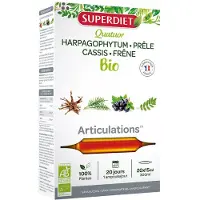 SuperDiet Quatuor Articulations Organic 20 Ampullen