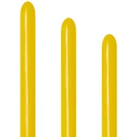 Sempertex Modelleerballonnen 260 Fashion Honey Yellow 021 - 50 stuks