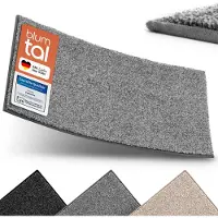 Blumtal Deurmat Thora - Schoonloopmat Microvezel - Antislip 86x150 cm - Grijs
