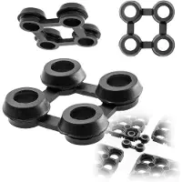 Kadax Connector voor ringrubbermatten, connectoren voor het veilig verbinden van rubberen honingraatmatten, accessoires voor rubbermatten, ringmatverbinders (1 stuk)