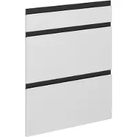 Vicco R-Line Keukenfront – 59.6 x 70.4 cm meubelfront voor de onderkast met lades Wit