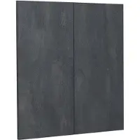 Vicco R-Line Keukenfront – 59.2 x 59 cm meubelfront voor de hangkast Zwart beton
