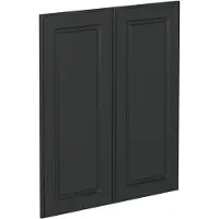 Vicco R-Line Keukenfront – 59.2 x 71.3 cm meubelfront voor de onderkast Antraciet landhuis