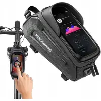 RockBros Waterdichte Fiets Zadelbuis Tas met Telefoonhouder ZR19
