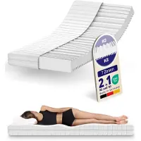 Mister sandman Matras - 90x200 - 7 zones - koudschuim - premium tijk - Allergievriendelijk - 15 cm hoog - Gemiddeld