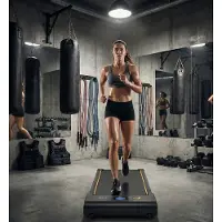 Best design Treadmill for Home Use – Compact & Silent Walking Machine, 1-6 km/u, 2,25 PK Motor, LED Display, Aluminium Frame – Ideal for Seniors & Rehabilitation – Designbest