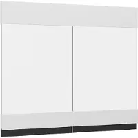 Vicco R-Line Keukenfront – 79.2 x 59 cm meubelfront voor de glazen hangkast Wit