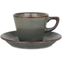 Bonna Gloire - Koffie kopjes & schotel - 180 cc - Porselein - set van 6
