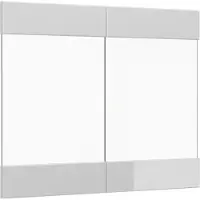 Vicco R-Line Keukenfront – 79.2 x 59 cm meubelfront voor de glazen hangkast Wit Hoogglans