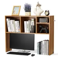 Vevor Bureau Boekenplank 1-laags Organizer (94 x 24 x 73 cm) Tafelplanken Bureau Organizer Display Plank Gemaakt van Spaanplaat met Antislip Voetjes