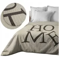 Home Pikante Bedsprei 200x220 cm - Beige, Decoratief & Comfortabel