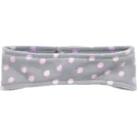 Playshoes Kinder Fleece-Stirnband Punkte Grau