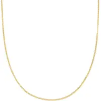 Lucleon 2 mm Goudkleurige Schakel Ketting