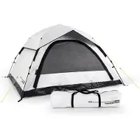 DS Produkte Campingtent, lichte pop-up werptent, 2-4 personen, koepeltent, trekking & festival, iglotent, secondentent, waterdicht, 210 x 190 x 110 cm, ook ideaal als strand, wind- en zonwering