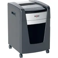 Rexel Momentum Extra XP420+ papiervernietiger, mobiel, P4, deeltjes snijden 4 x 35 mm, 60 l, 20 vel snijcapaciteit, zwart
