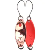 Spro Trout Master Incy Spin Spoon | 2.5g Copper/ Red Copper/ Red