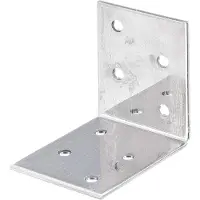 Alberts 848200 hoekverbinder | rvs | 50 x 50 x 40 mm | set van 50