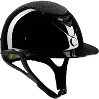 One K Mips Avance Wide Brim Glossy Glitter Swarovski-2 Ruiterhelm