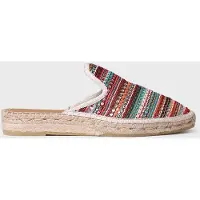 Toni pons Rugloze espadrille voor dames van veelkleurige stof | ODET-CH