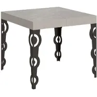Itamoby Karamay kasjmier salontafel 90/246x90 cm met antracietkleurige poten